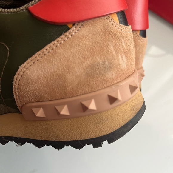 VALENTINO GARAVANI ROCKRUNNER CAMOUFLAGE SNEAKERS - Picture 5 of 12